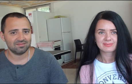 Эсманские Богдан и Анна репатриировались в мае 2019 года из Бердянска в кибуц Эйн Ашофет по программе Первый дом на Родине