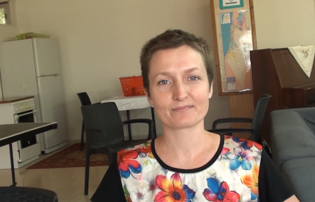 Александра Лазукина репатриировалась в мае 2019 года из Москвы в кибуц Эйн Ашофет по программе Первый дом на Родине